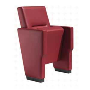 Chaise cramoisie contemporaine