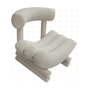 Luxueux fauteuil blanc